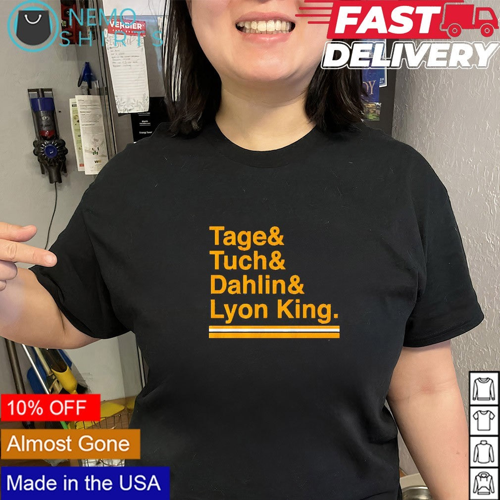 Tage Tuch Dahlin Lyon King Buffalo Sabres shirt