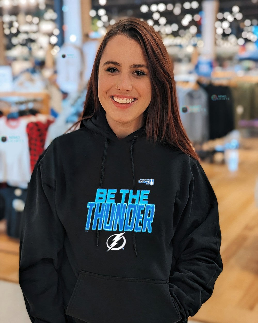 Tampa Bay Lightning 2026 Stanley Cup Playoffs be the thunder shirt