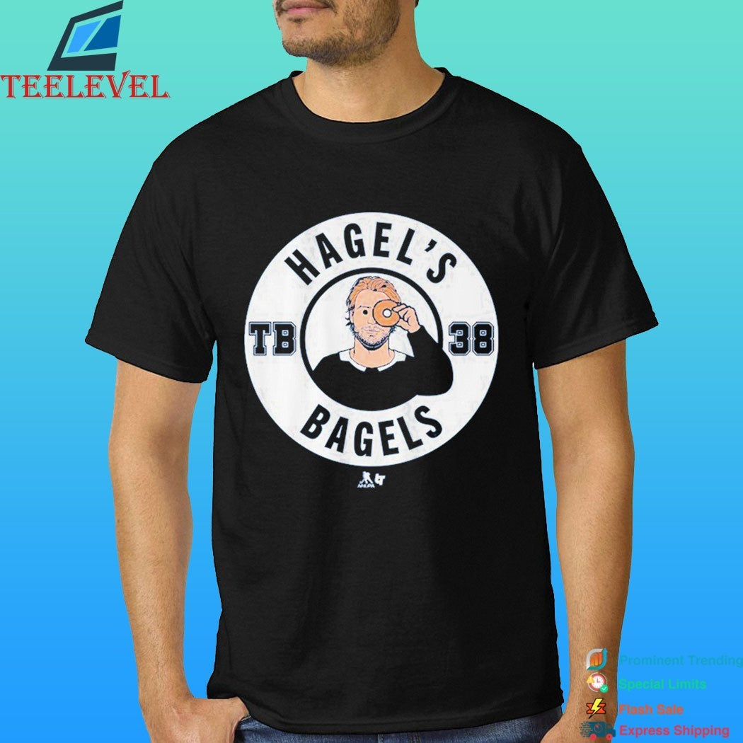 Tampa Bay Lightning Brandon Hagel’s Bagels Tb 38 Logo Shirt
