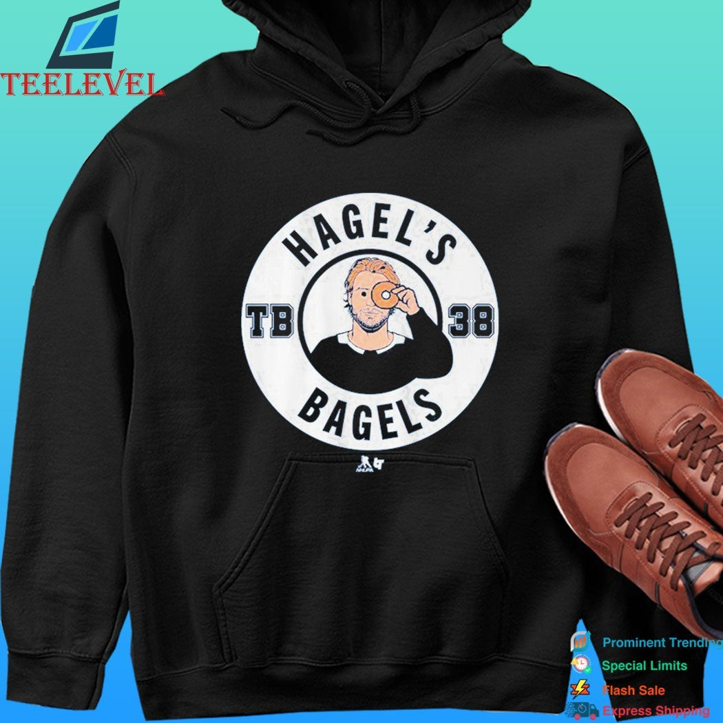 Tampa Bay Lightning Brandon Hagel’s Bagels Tb 38 Logo Shirt