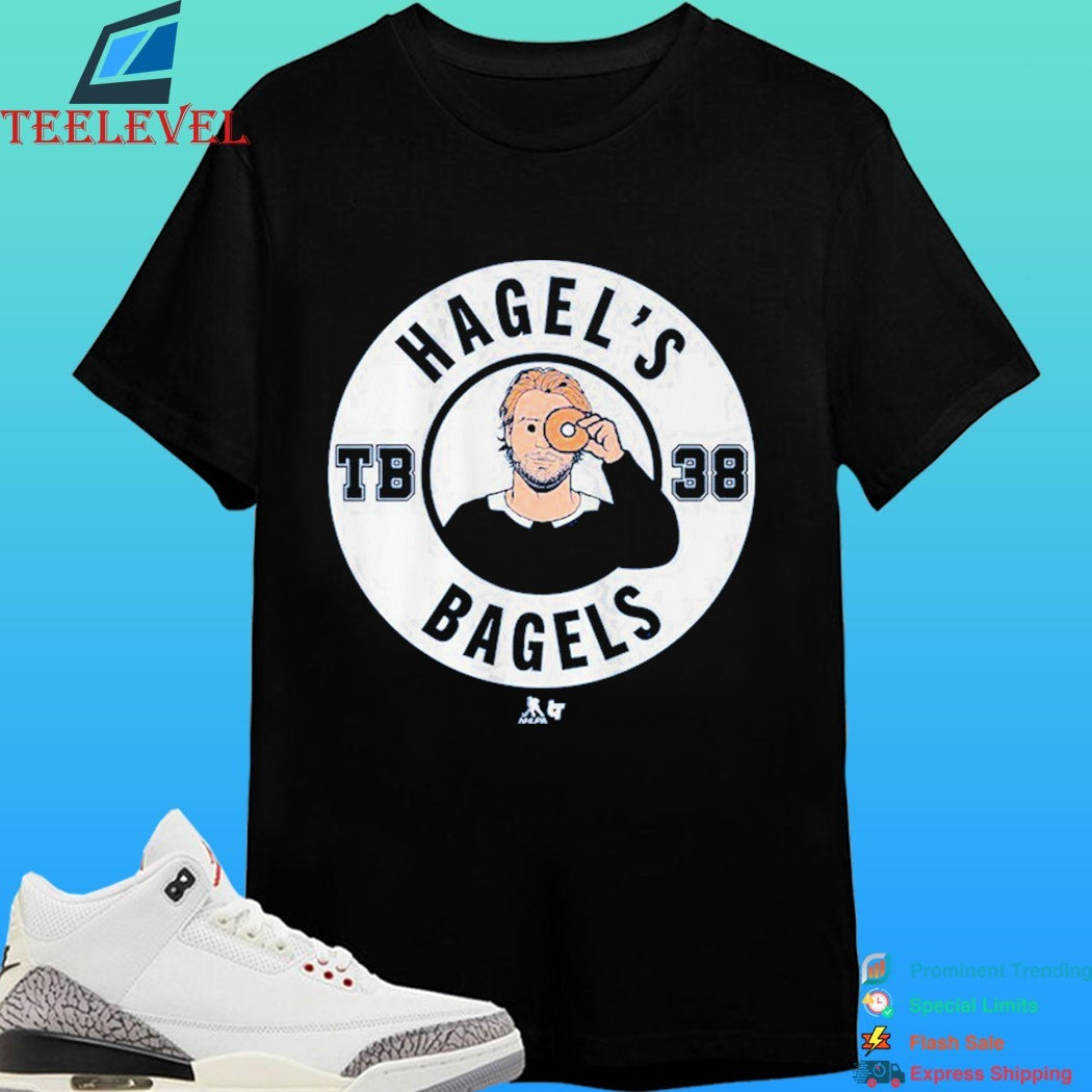 Tampa Bay Lightning Brandon Hagel’s Bagels Tb 38 Logo Shirt