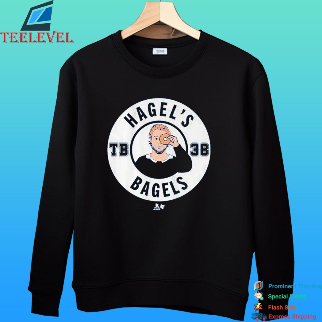 Tampa Bay Lightning Brandon Hagel’s Bagels Tb 38 Logo Shirt