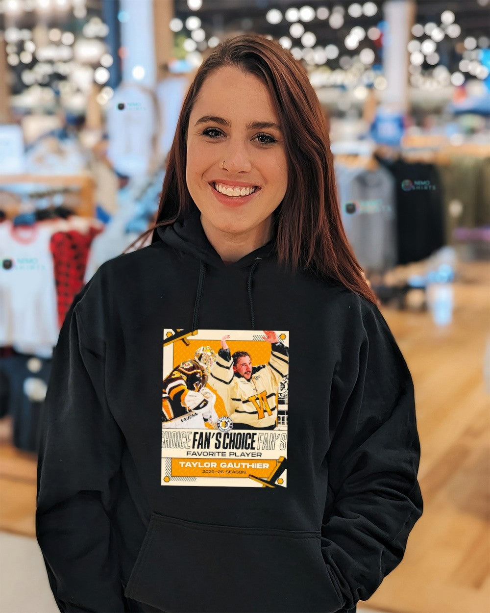 Taylor Gauthier Pittsburgh Penguins choice fan’s choice fan’s favorite player shirt