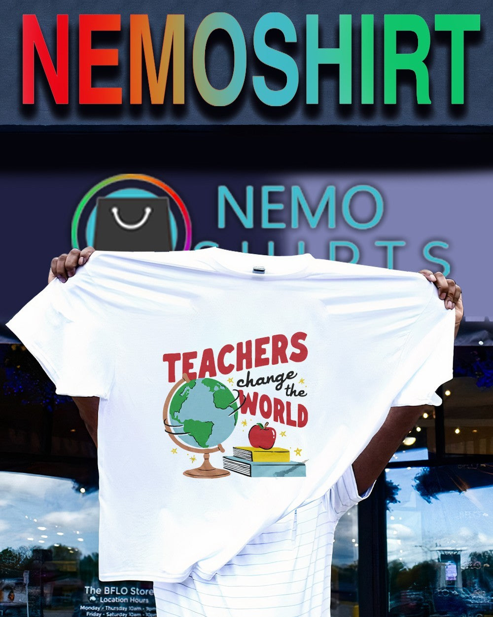 Teachers change the world shirt
