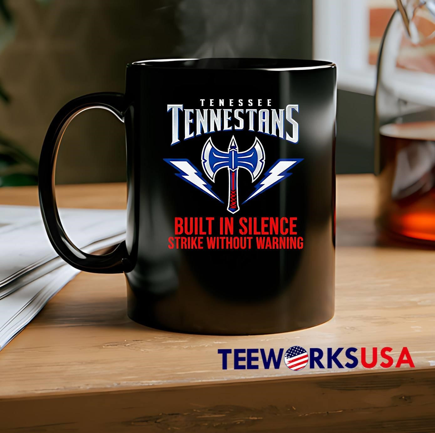 Tennessee Titans Built In Silence Strike Without Warning shirt