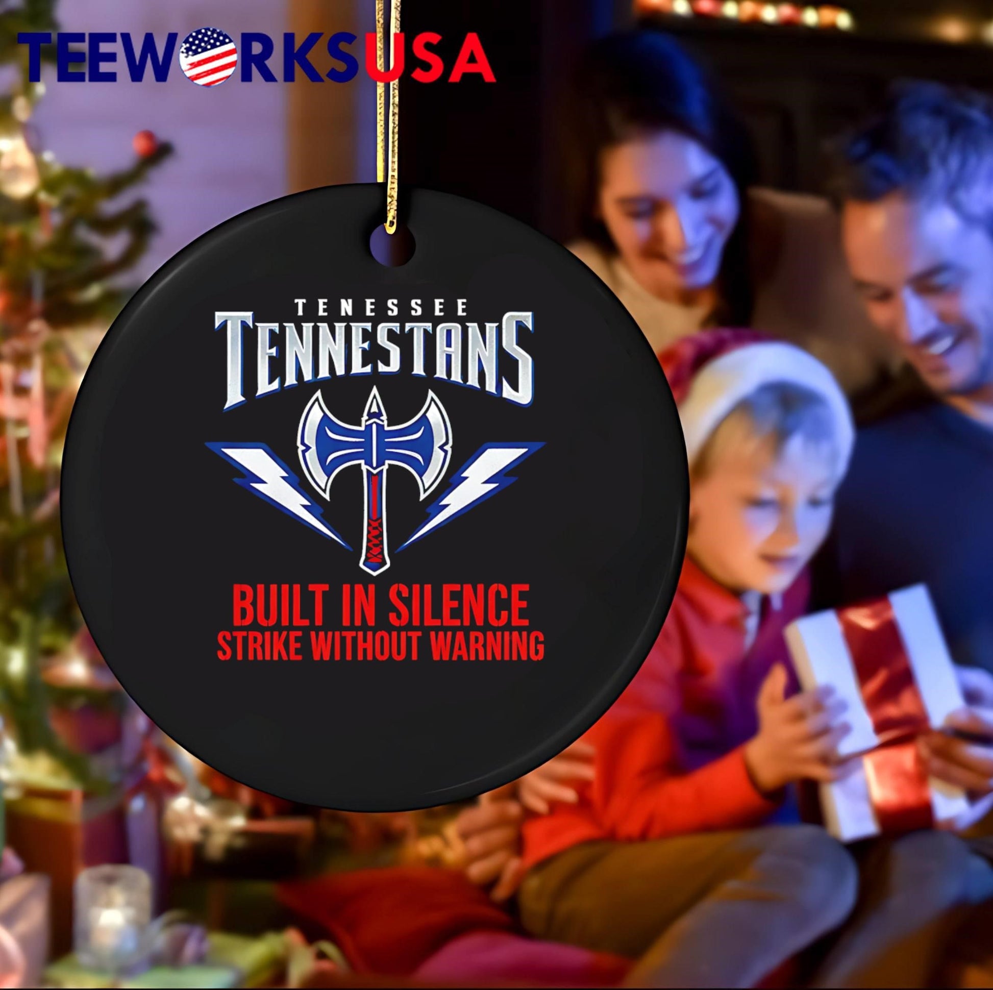 Tennessee Titans Built In Silence Strike Without Warning shirt