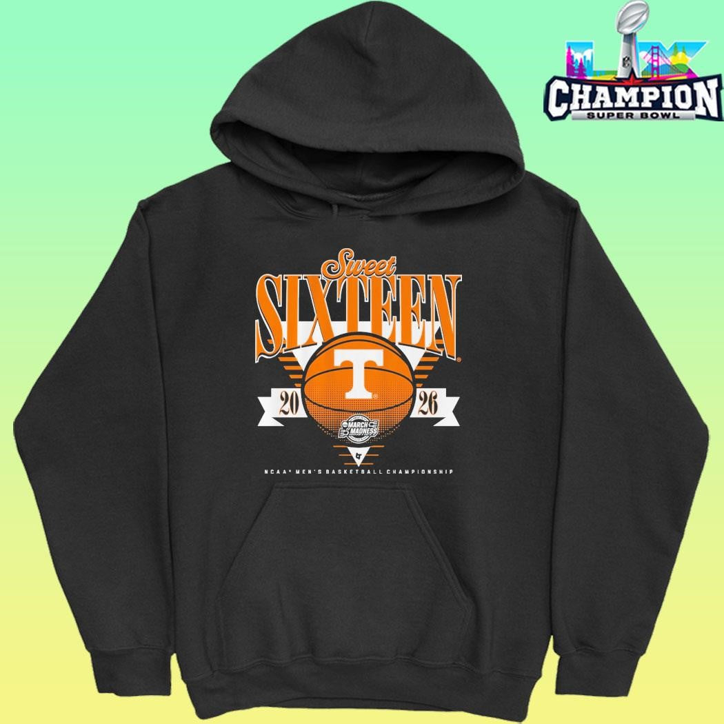 Tennessee Volunteers Mbb 2026 Sweet Sixteen Ncaa Men’s Basketball Championship Shirt