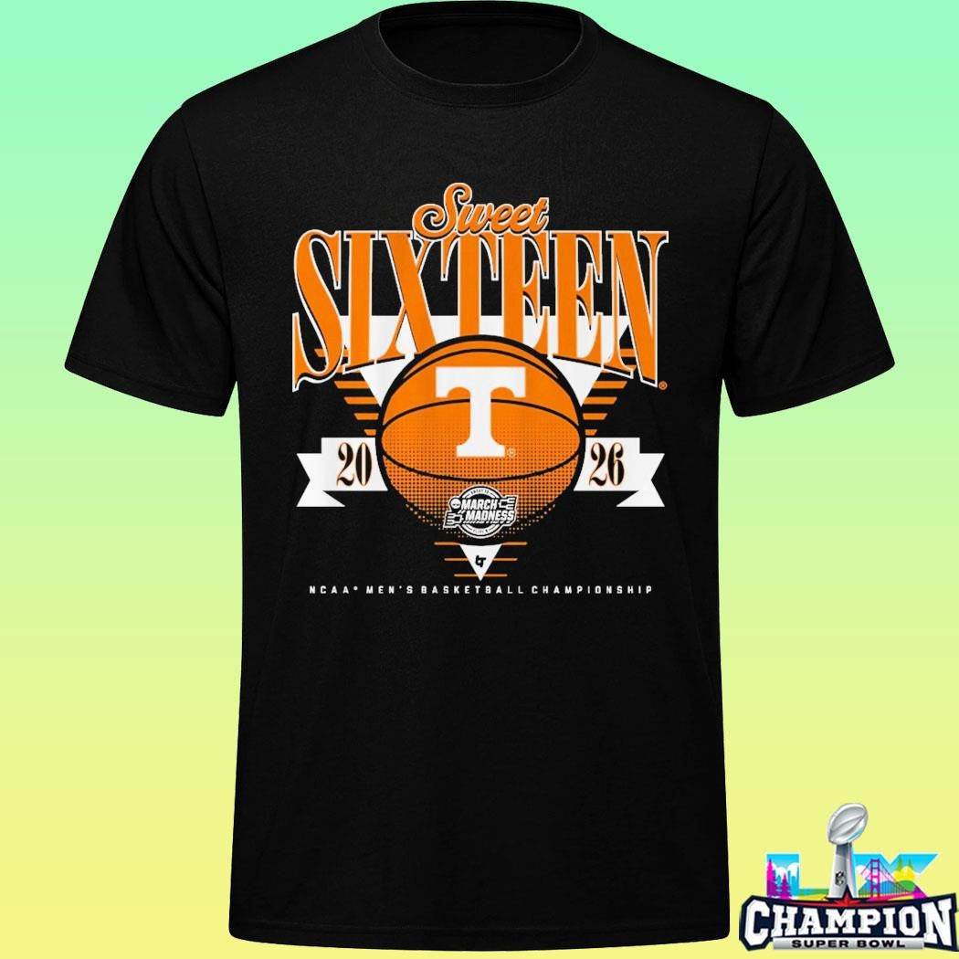 Tennessee Volunteers Mbb 2026 Sweet Sixteen Ncaa Men’s Basketball Championship Shirt