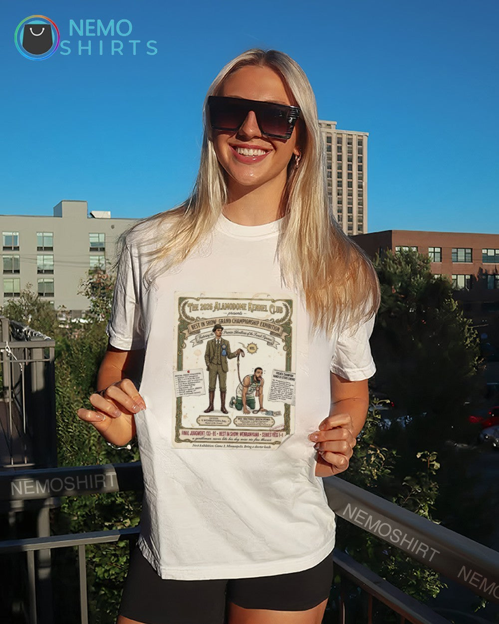 The 2026 Alamodome Kennel club best in show Grand championship San Antonio Spurs shirt