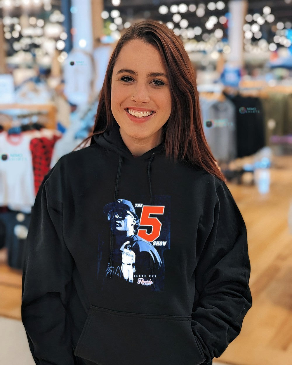 The 5 show Blake Cyr Florida Gators baseball shirt