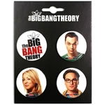 The Big Bang Theory Button Set 4