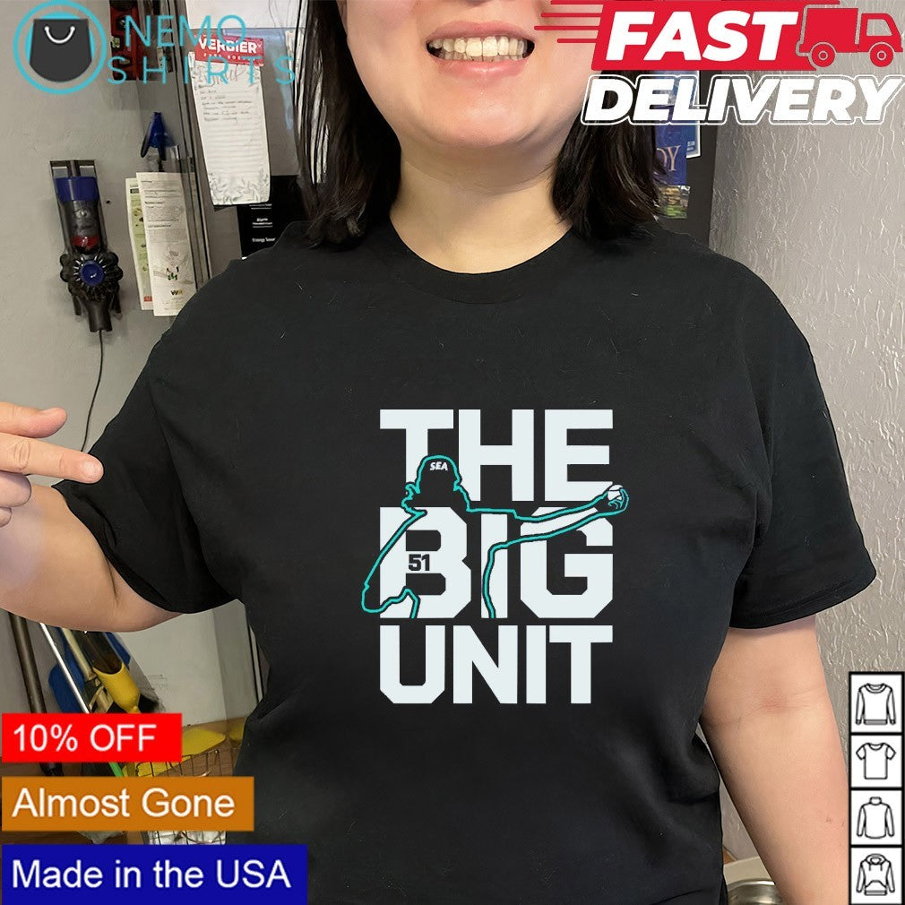 The Big Unit Randy Johnson Seattle Mariners shirt