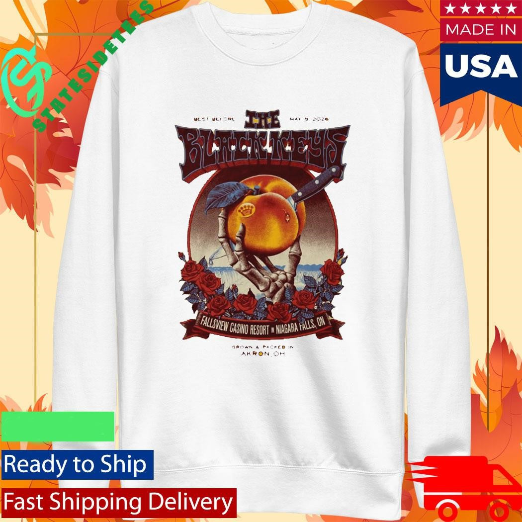 The Black Keys Niagara Falls 2026 Show At Fallsview Casino Resort In Niagara Falls ON On May 8 2026 Shirt