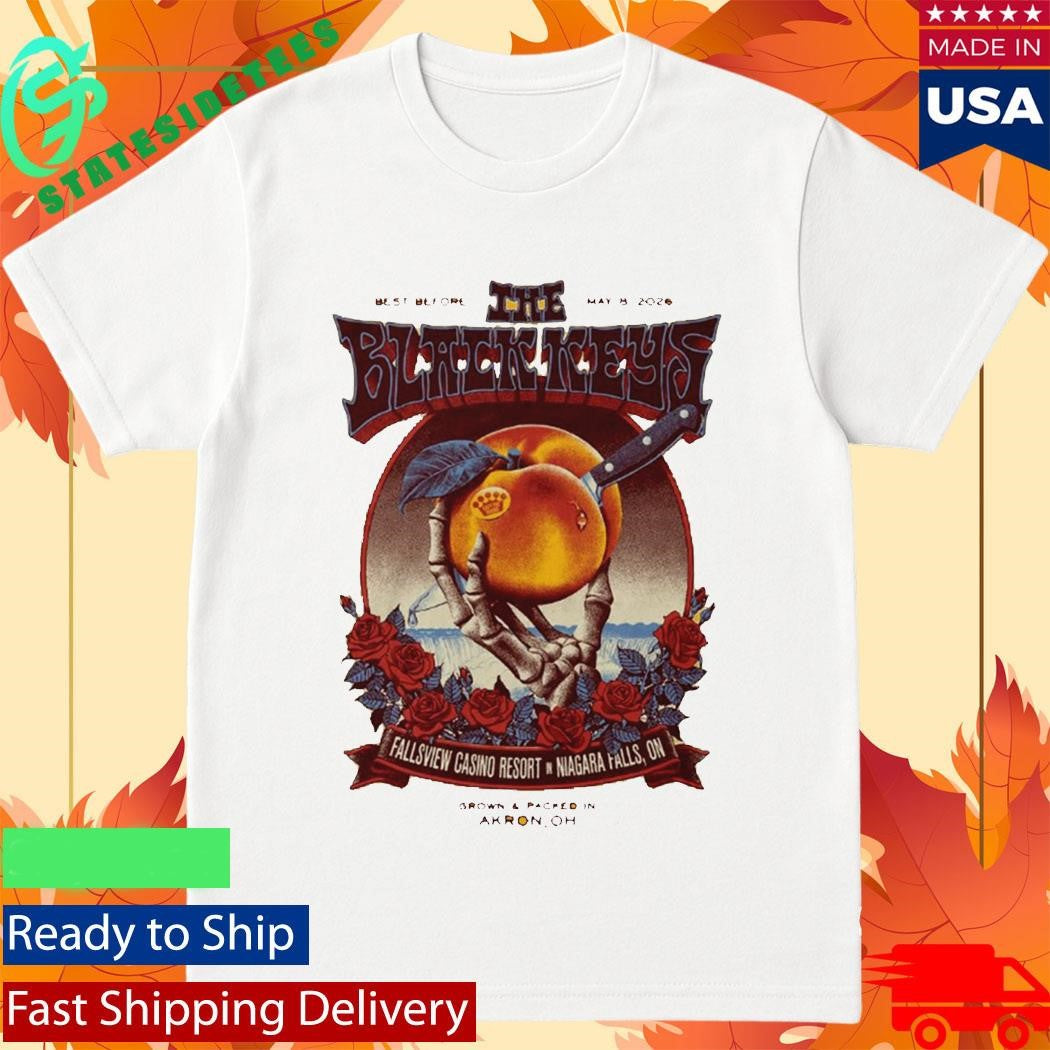 The Black Keys Niagara Falls 2026 Show At Fallsview Casino Resort In Niagara Falls ON On May 8 2026 Shirt