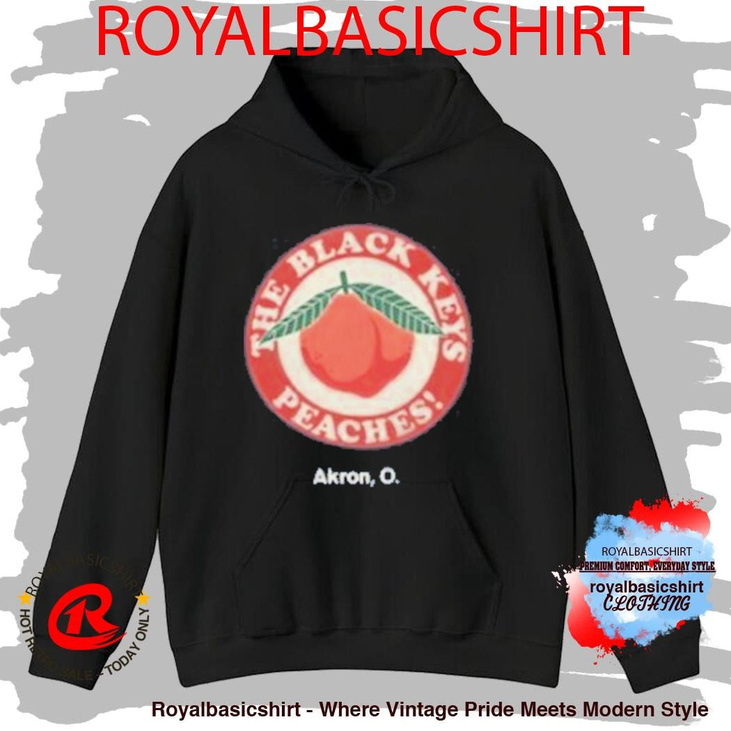 The Black Keys Painted Peach Shirt