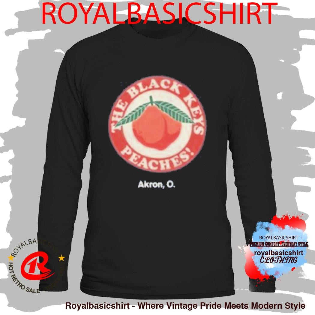 The Black Keys Painted Peach Shirt