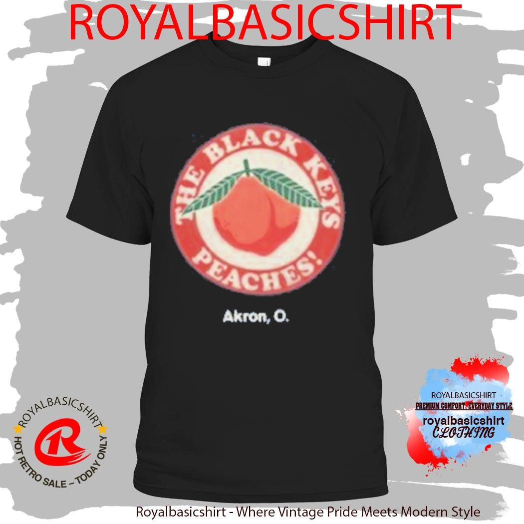 The Black Keys Painted Peach Shirt