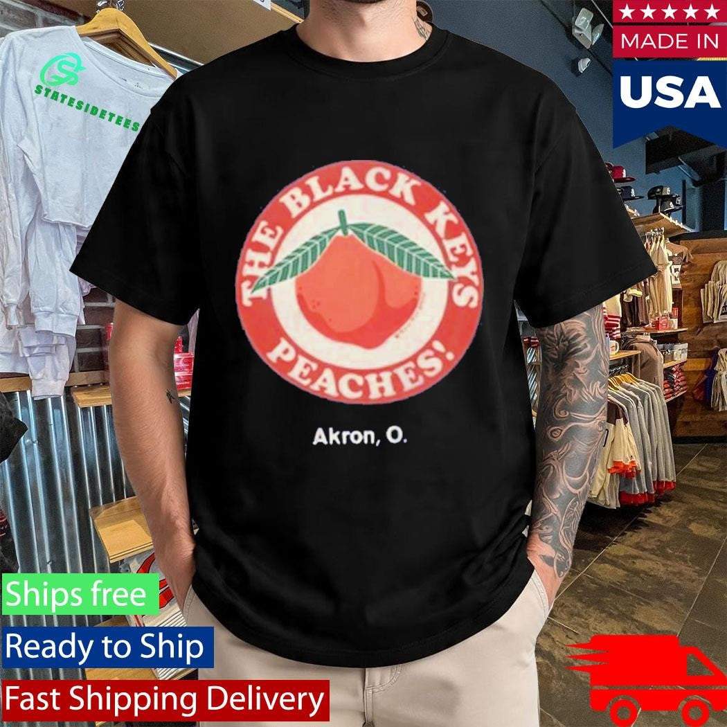 The Black Keys Peaches 2026 Akron O T-Shirt