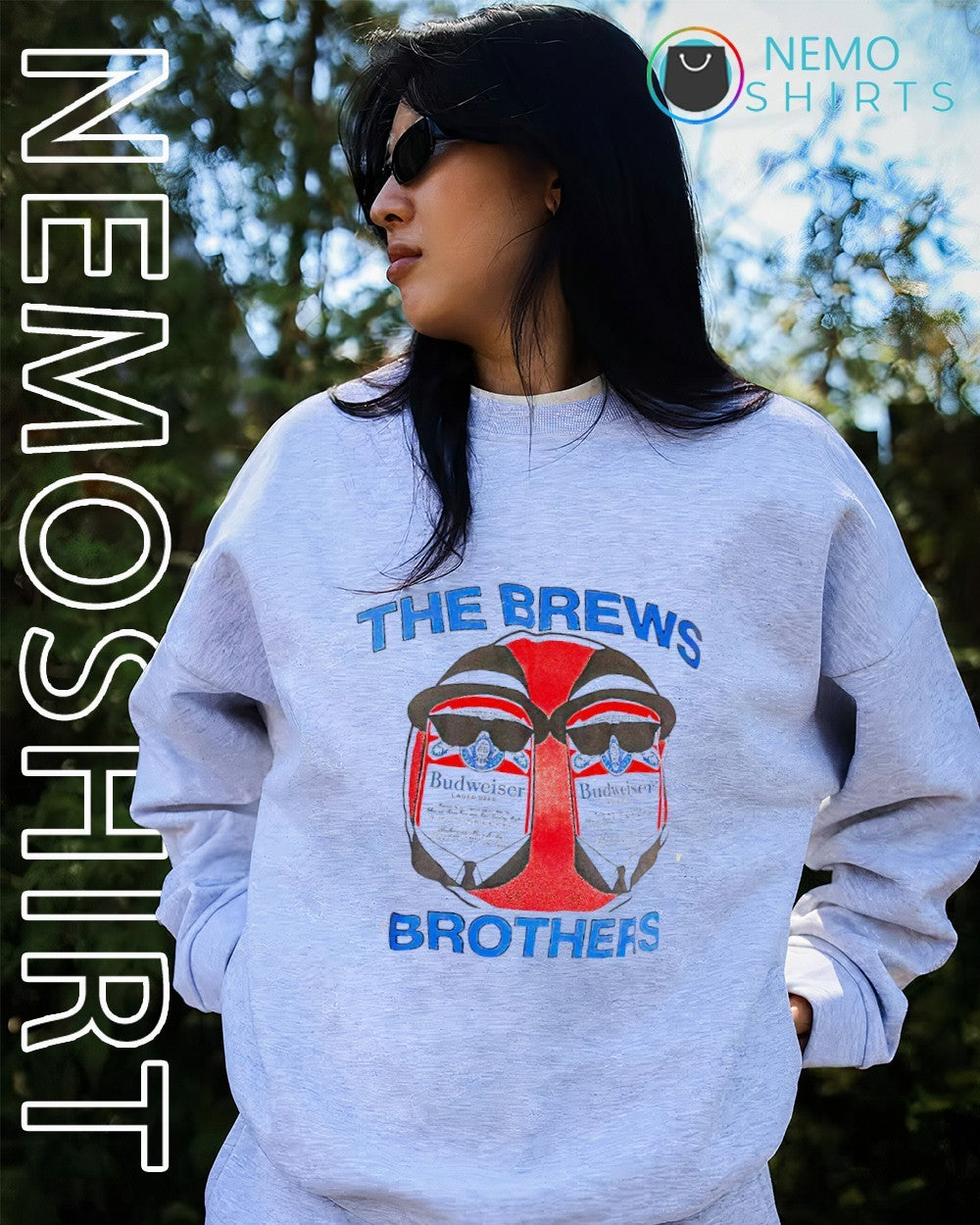 The Brews Brothers Budweiser cans shirt