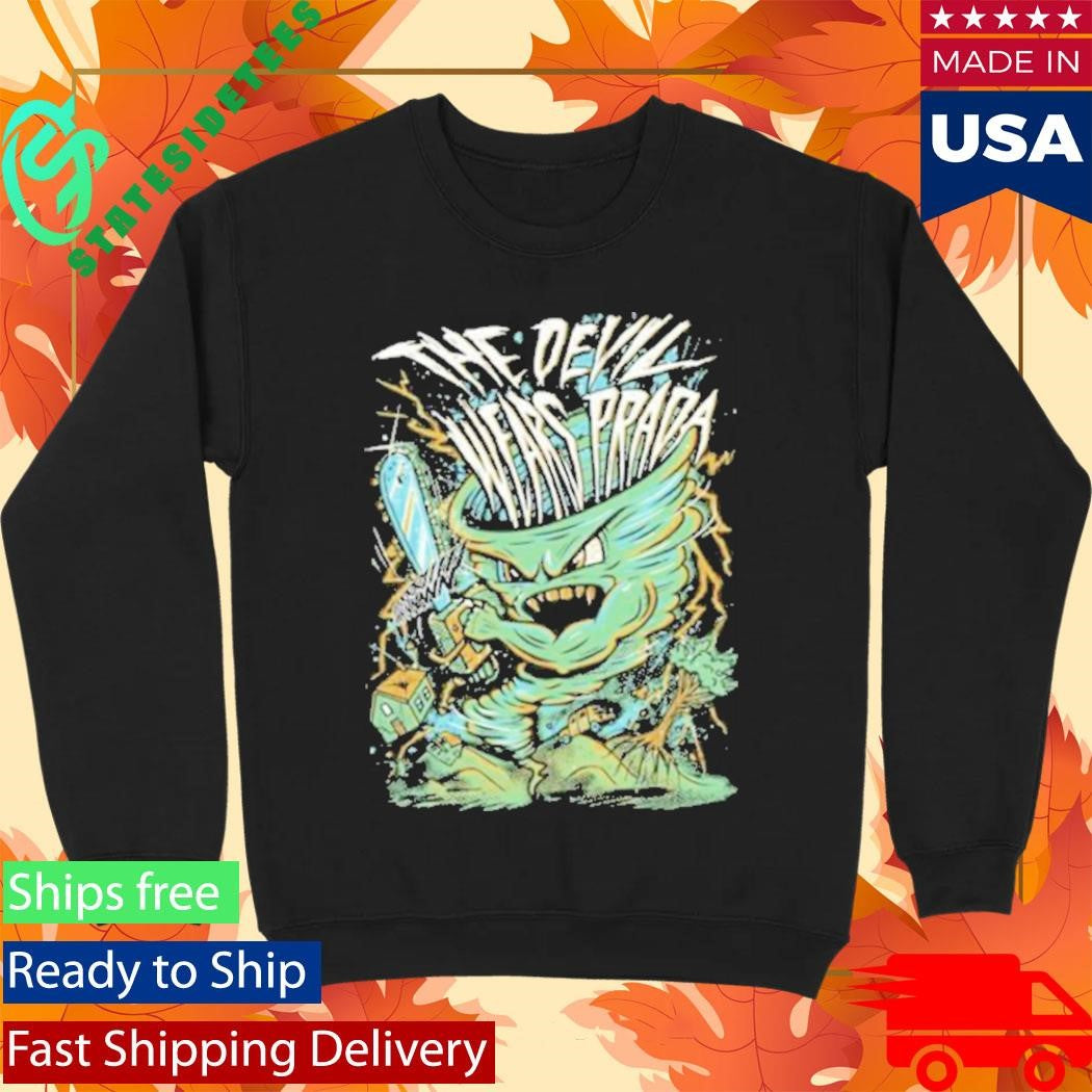 The Devil Wears Prada Chainsaw Brutality Tornado Shirt