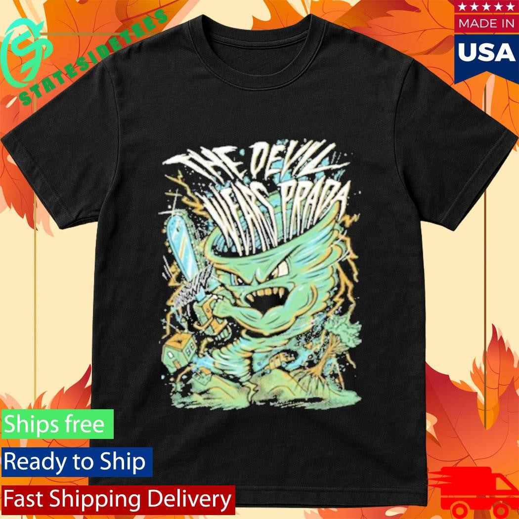The Devil Wears Prada Chainsaw Brutality Tornado Shirt