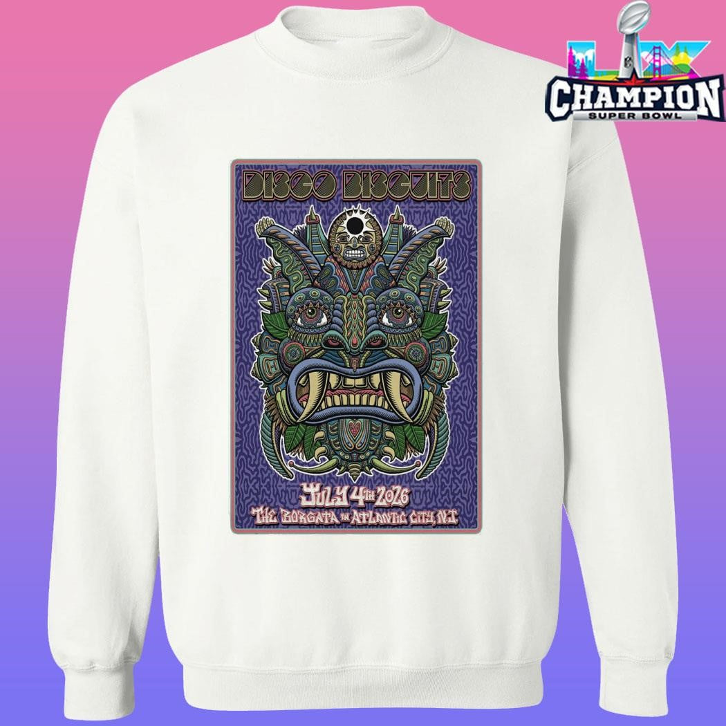 The Disco Biscuits Borgata Event Center In Atlantic City Nj July 4 2026 Shirt
