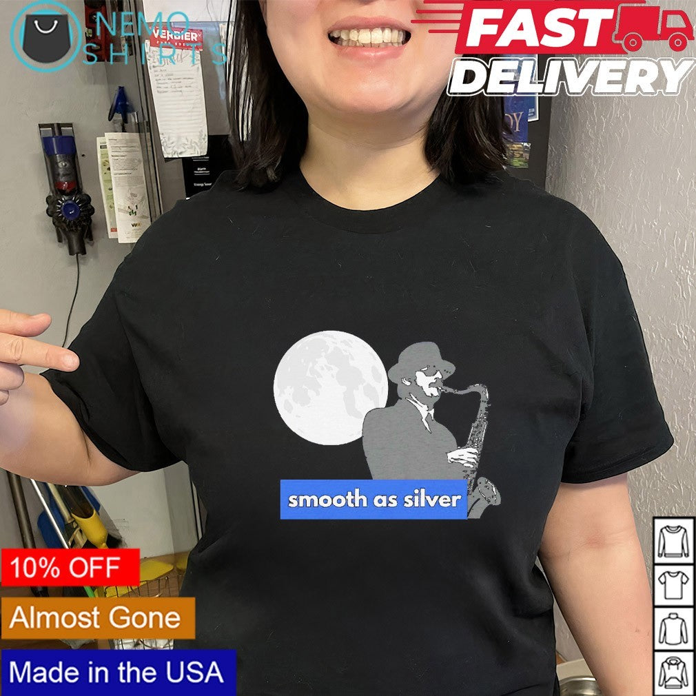 The Duke SIlver trio smooth as silver shirt