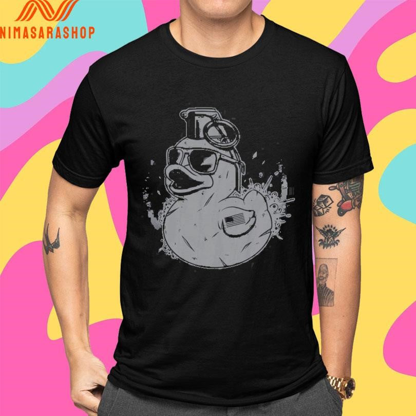 The Fat Electrician Quackbang Blackout Shirts