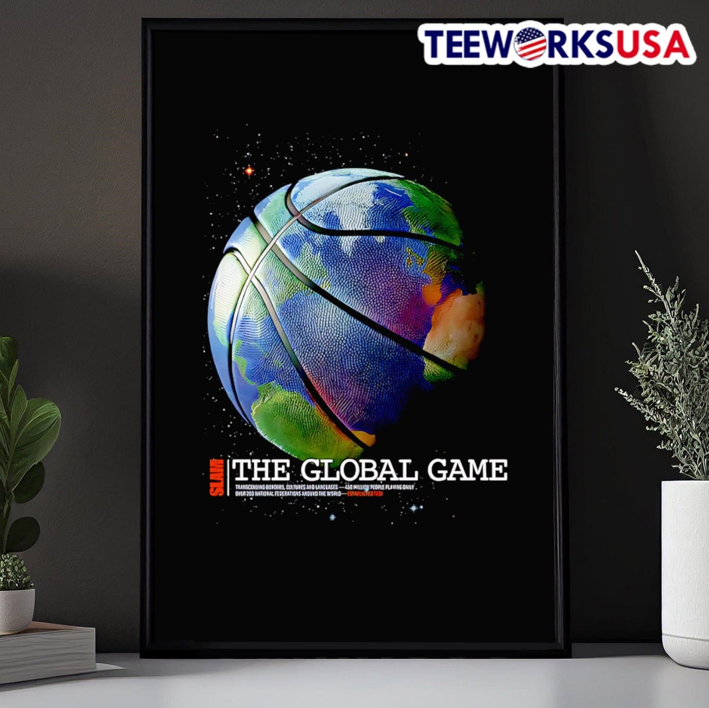 The Global Game Basketball Shirt