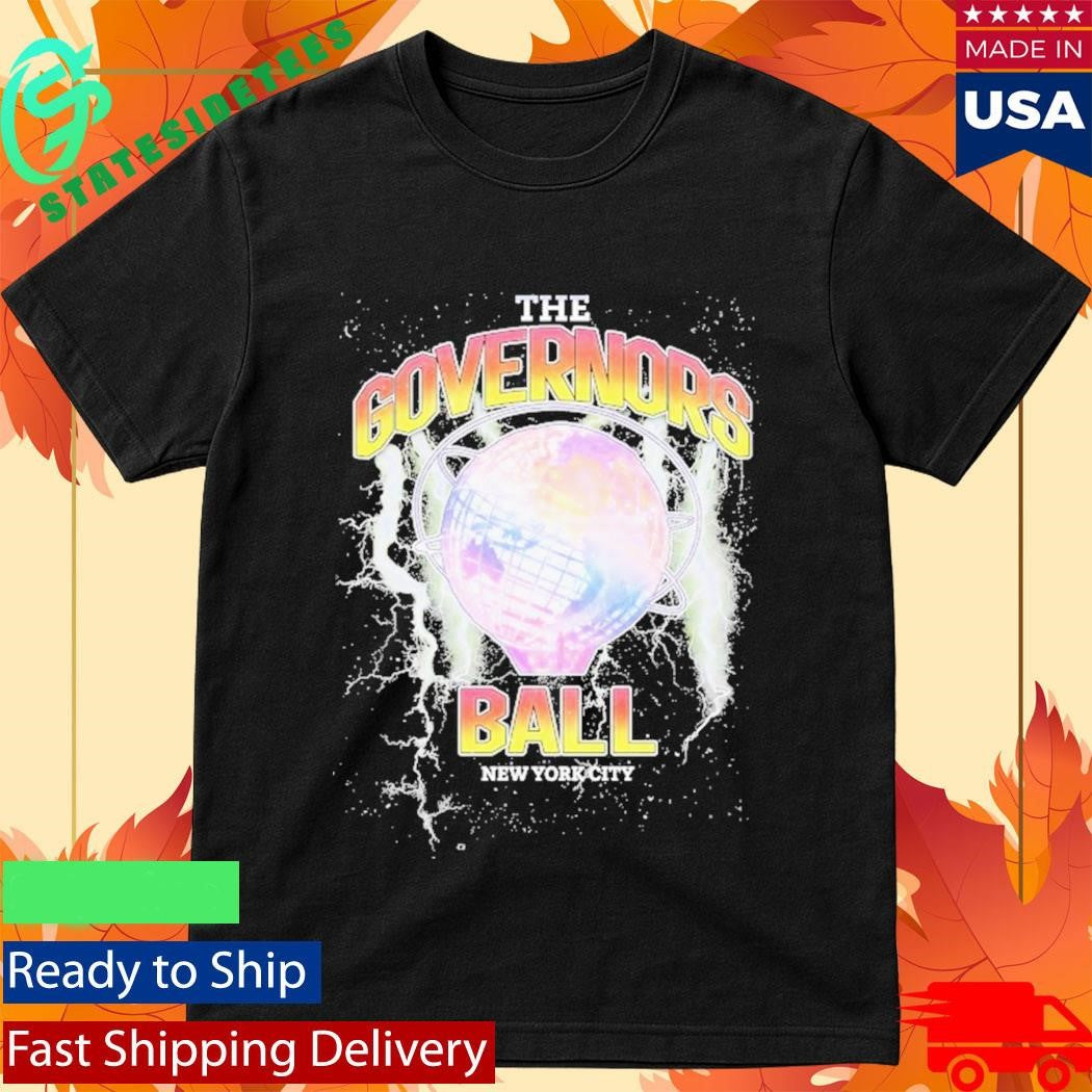 The Governors Ball New York City Lightning Globe Shirt