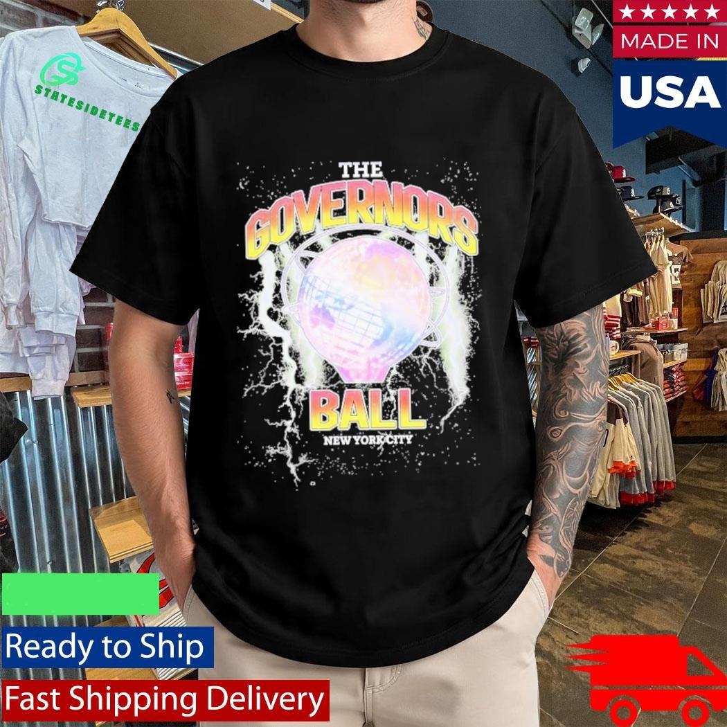 The Governors Ball New York City Lightning Globe Shirt