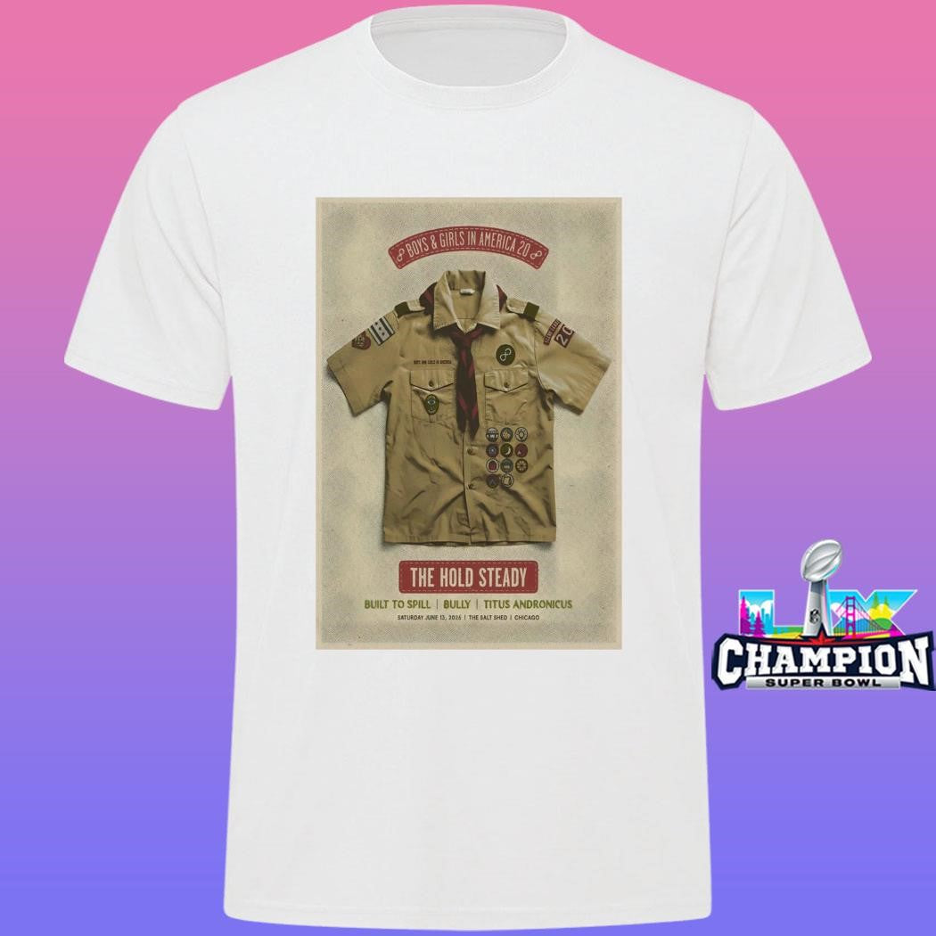 The Hold Steady 6 13 2026 Chicago Il Shirt