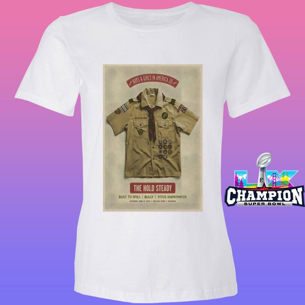 The Hold Steady 6 13 2026 Chicago Il Shirt