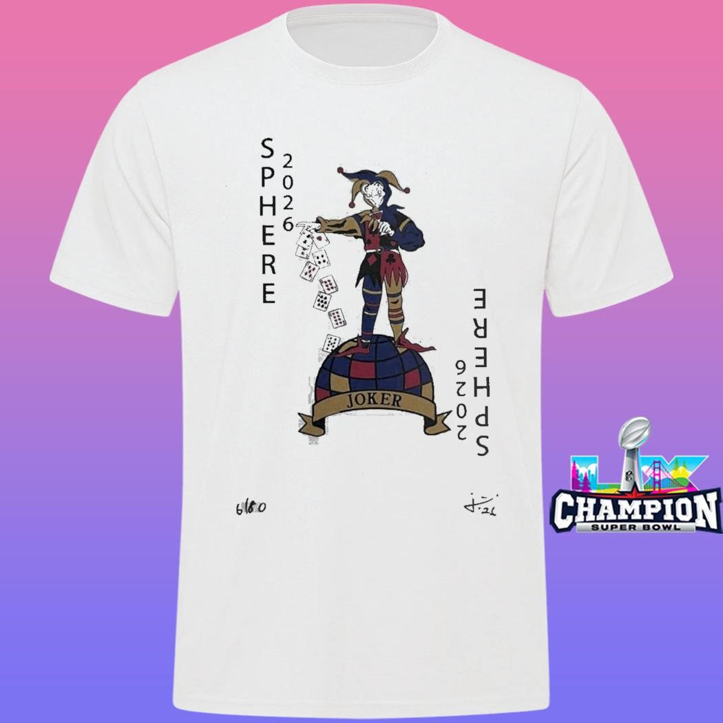 The Jokes 2026 Sphere Signed Shirt