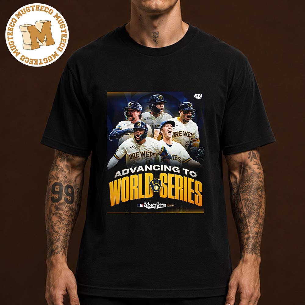 The Milwaukee Brewers Advancing To World SERIES For The First Time In 44 Years Unisex T-Shirt