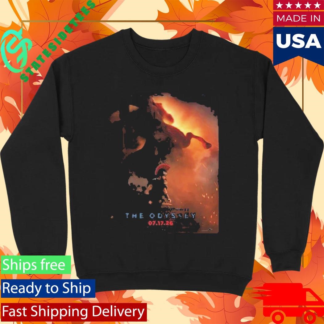 The Odyssey A Film By Christopher Nolan Defy The Gods Shirt