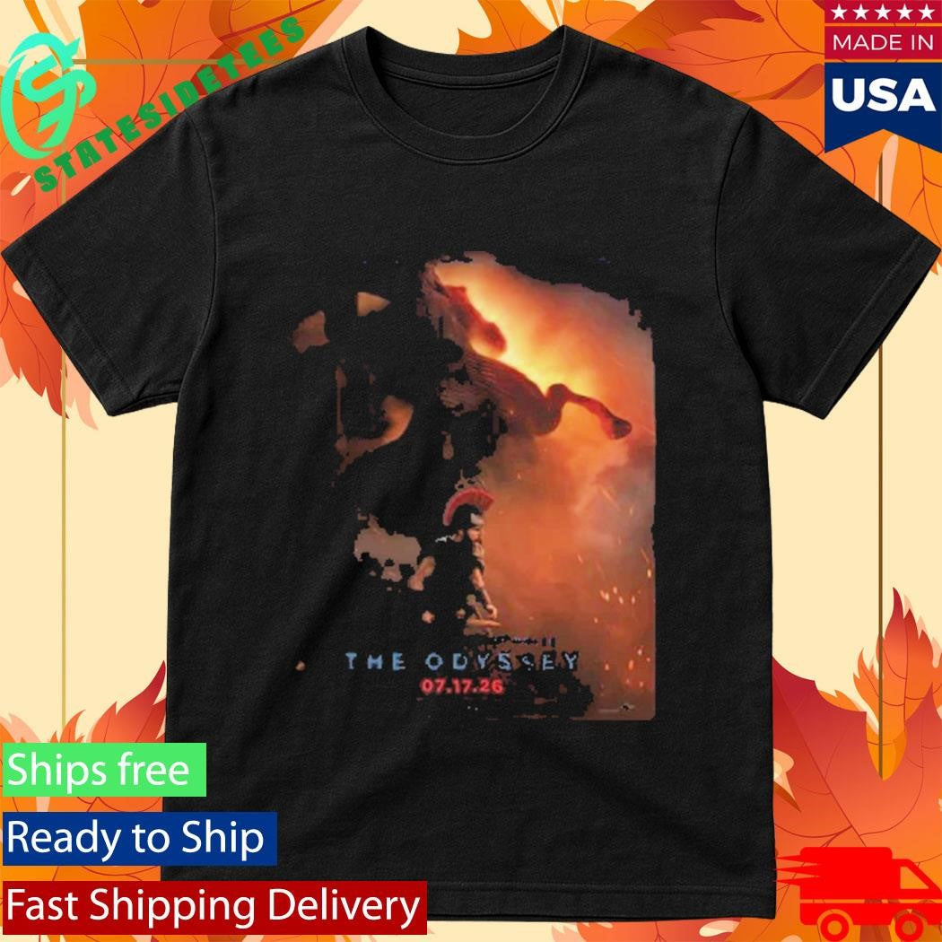 The Odyssey A Film By Christopher Nolan Defy The Gods Shirt
