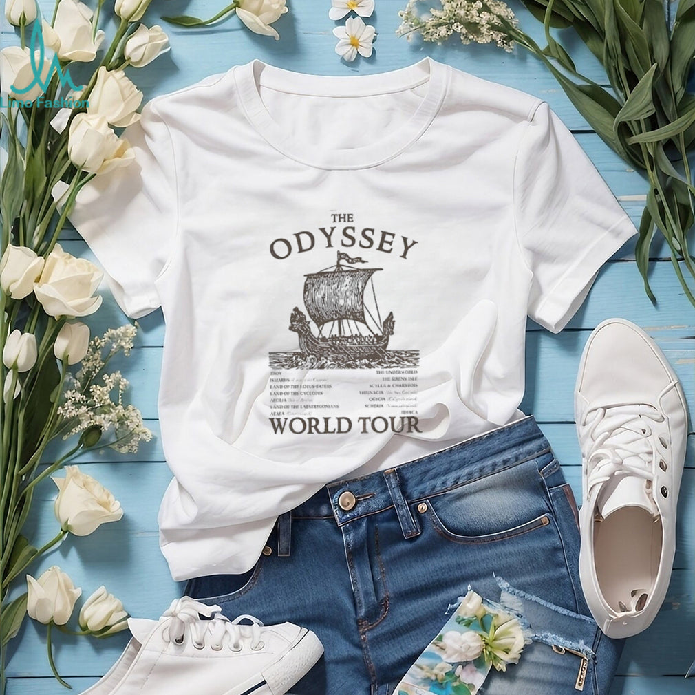 The Odyssey World Tour Homer The Odyssey shirt