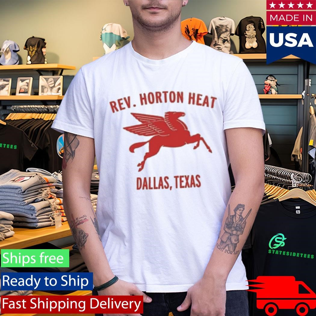 The Reverend Horton Heat Dallas Texas Pegasus Shirt