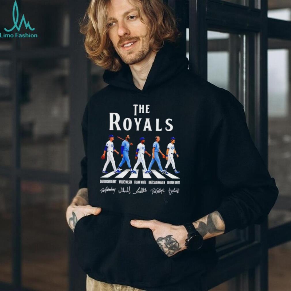 The Royal Kansa City Royal Abbey Road signature Shirt