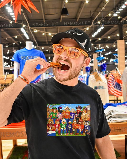 The Texas FBS family portrait King of the Hill shirt