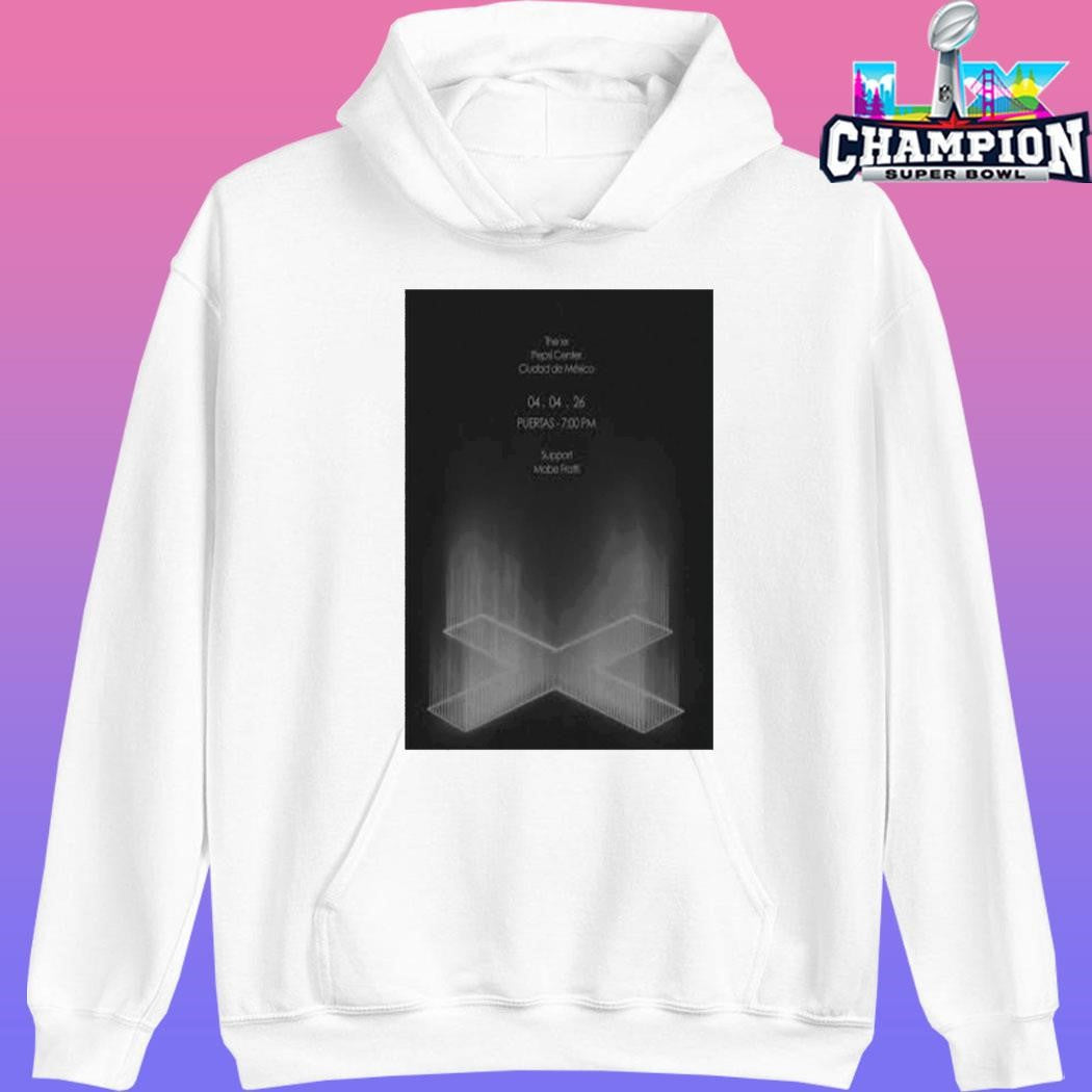 The Xx Apr 4 2026 Pepsi Center Cdmx Shirt