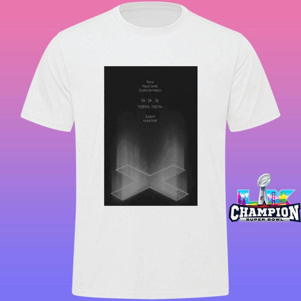 The Xx Apr 4 2026 Pepsi Center Cdmx Shirt