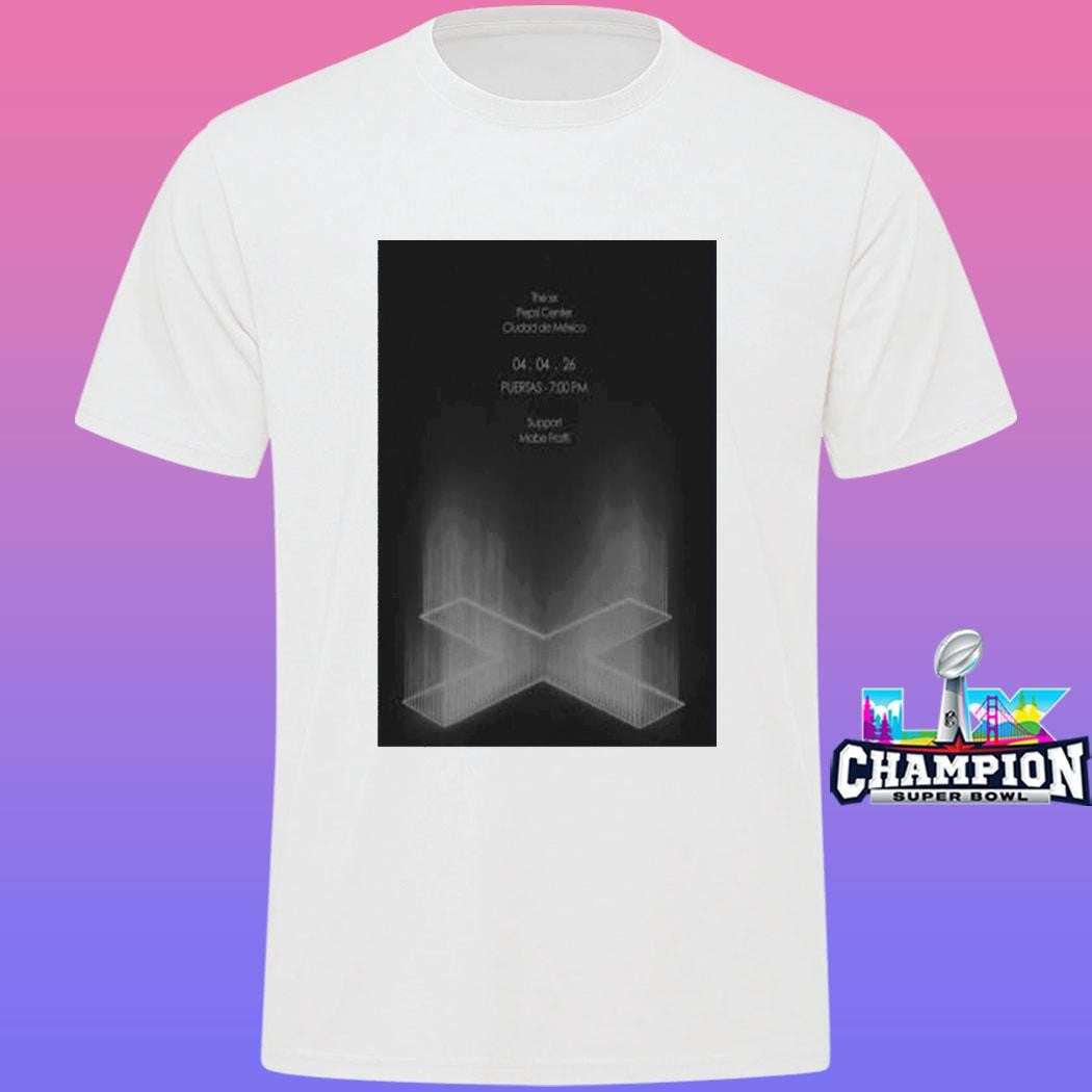 The Xx Apr 4 2026 Pepsi Center Cdmx Shirt