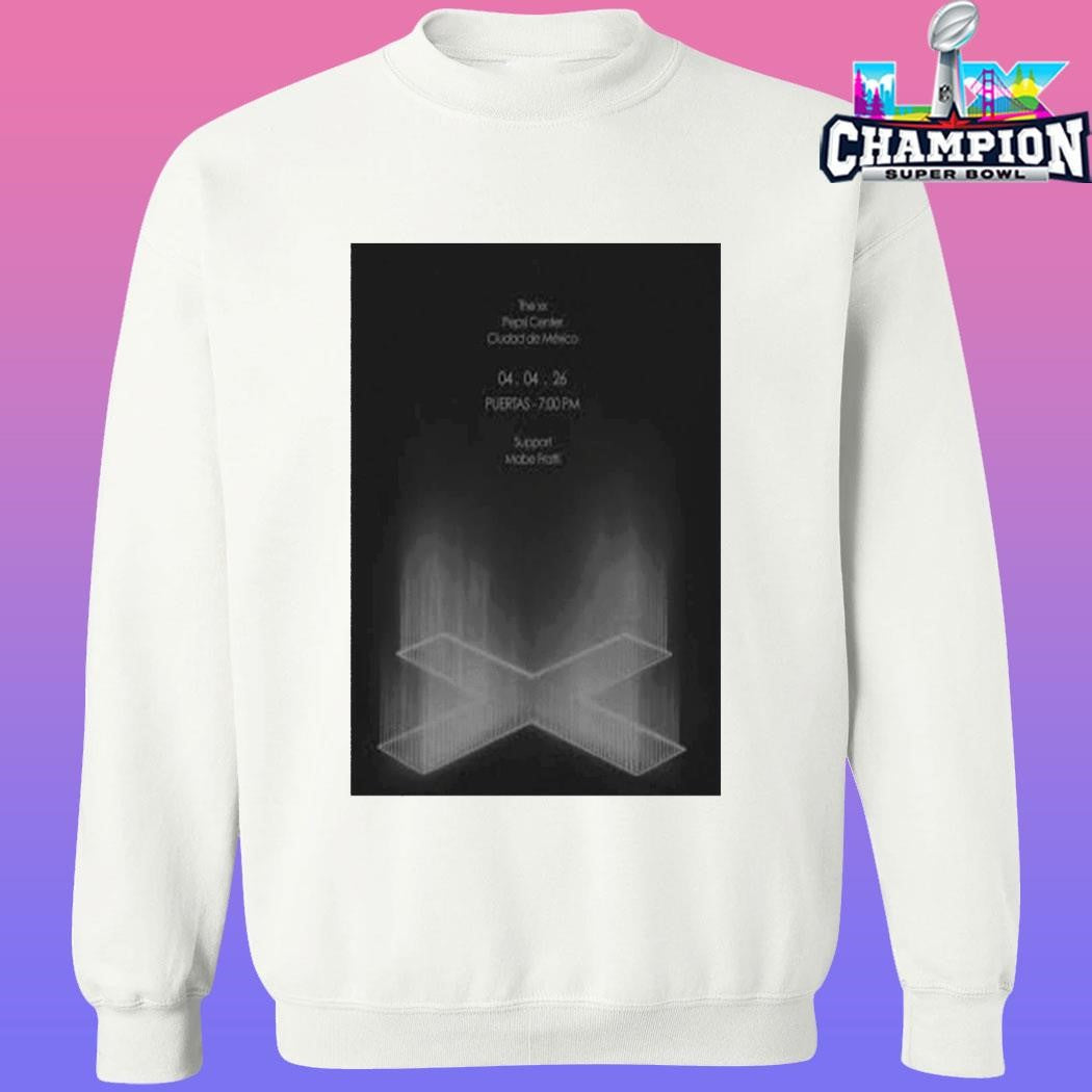 The Xx Apr 4 2026 Pepsi Center Cdmx Shirt