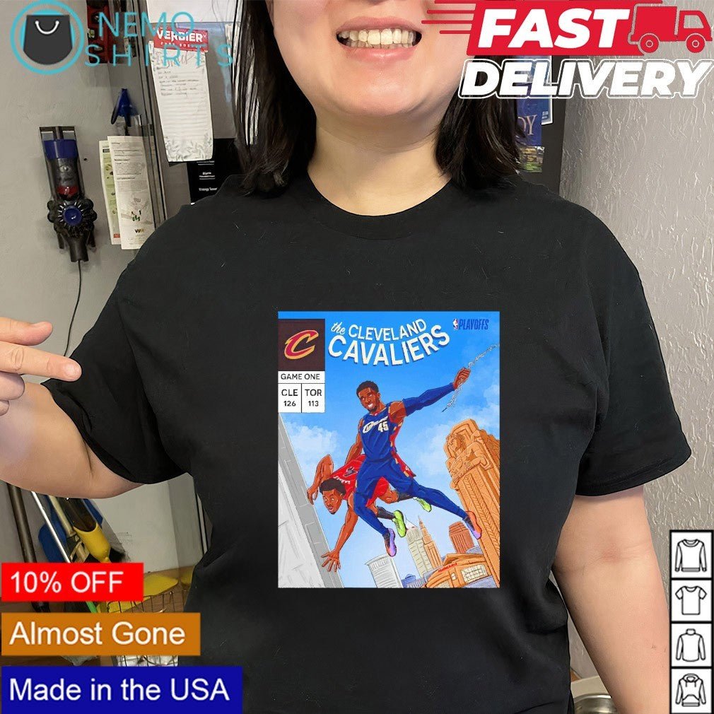 The amazing spida Cleveland Cavaliers Donovan Mitchell game 1 win Tor shirt