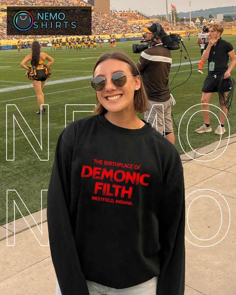 The birthplace of demonic filth Westfield IN shirt