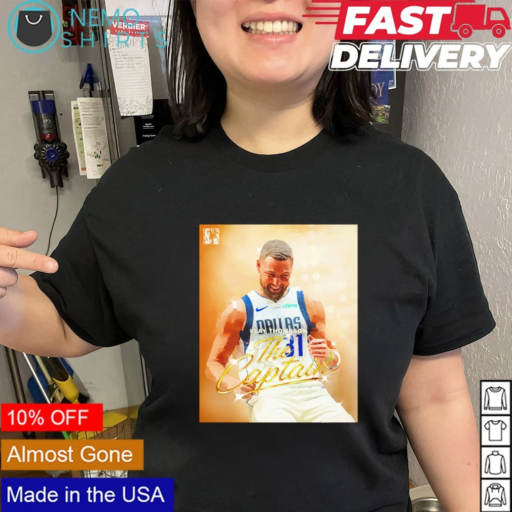 The captain Klay Thompson Dallas Mavericks basketball player shirt