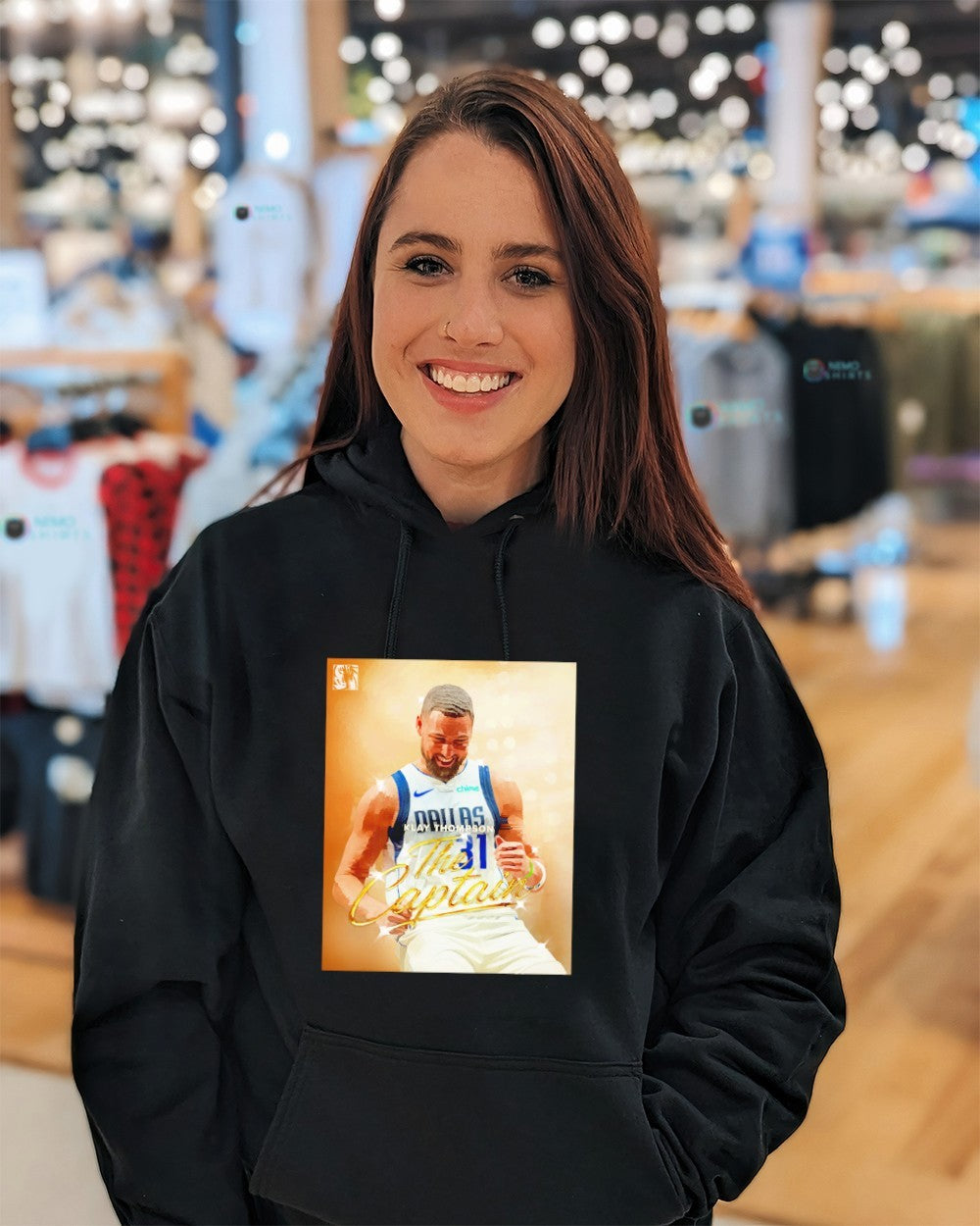 The captain Klay Thompson Dallas Mavericks basketball player shirt