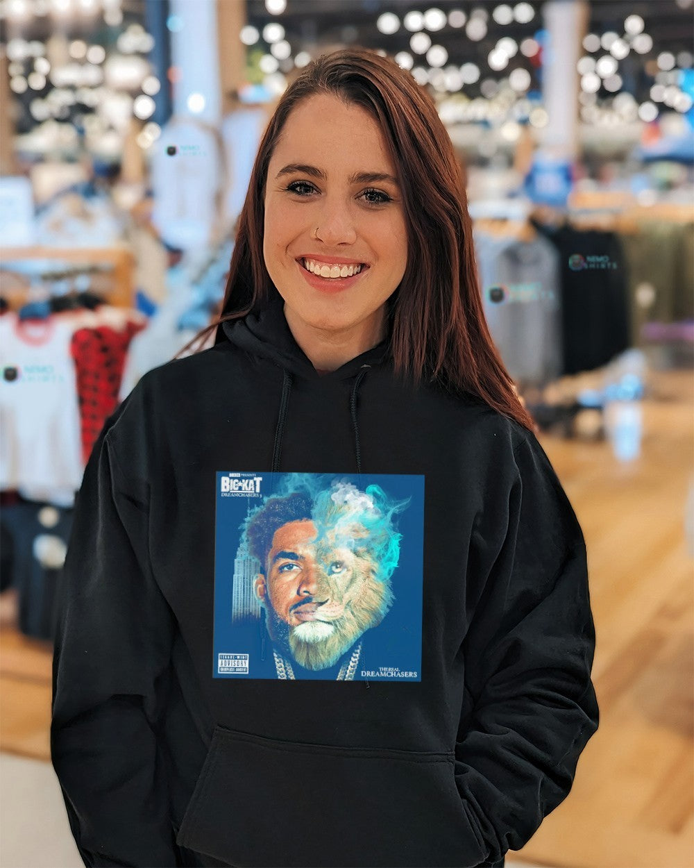 The real dreamchasers Big Kat Karl-Anthony Towns Knicks shirt